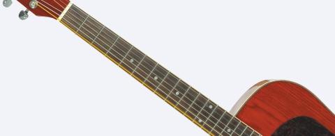 on the th string, just Position your index finger above the nut, but not touching the strings. 6 lide your fingers toward the bridge by one fret.