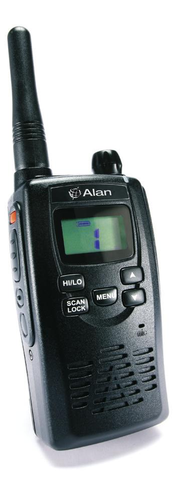 Alan HP450 2A Rugged Professional portable Licence free Dual