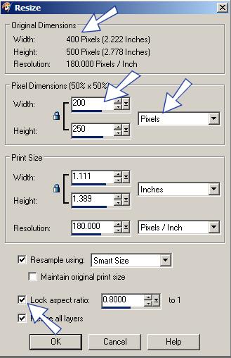 After cropping, the second optimization strategy is to re-size the image. 1. select the image pull-down menu 2. select resize from the pull-down menu 3.