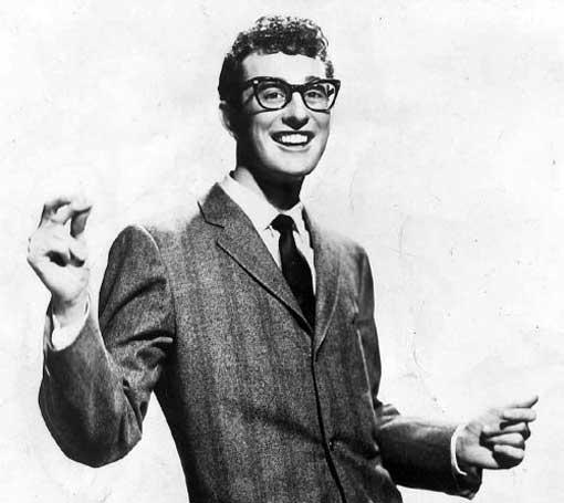 BUDDY HOLLY (CHARLES HARDIN HOLLEY) (1936 59) Clean-cut, lanky, bespectacled Began his career with country music, fell under the influence of Presley s and formed a rock n