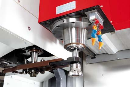 Made in the Heart of Europe As a 4th axis, a rotary table with a diameter of 200 mm is available, offering up to 0.