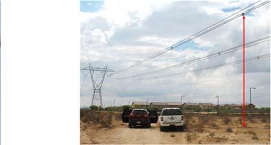 Since clearance is what ultimately matters, ENMAX chose to approach the potential problem with the co-located 138kV and 25kV lines by actually measuring the clearance between the lines in real-time.
