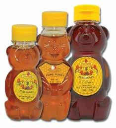 Fall/Winter 2017 CONDIMENTS, SAUCES & SYRUPS 59999 87235 M97119 Pure Honey Plastic Bears