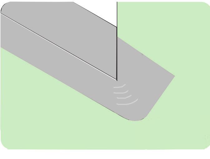 Cut back the building wrap at the window header and jambs and proceed to pull back the building wrap as shown in Figure 14. Temporarily tape wrap edges in place. 14b.