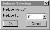 3D DESIGN TUTORIAL 3D-19 A Reducer Selection dialog box will pop up. Select 6 from the Reduce To: menu and click OK.