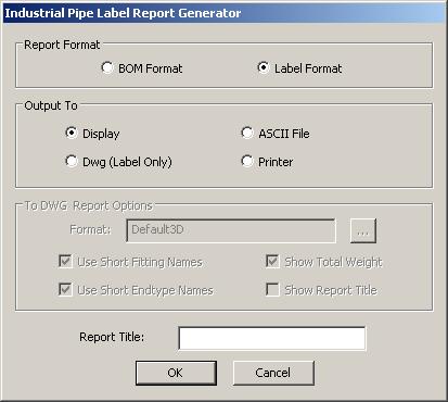 3D-30 3D DESIGN TUTORIAL Label Report Next, create and save a report of the label session.