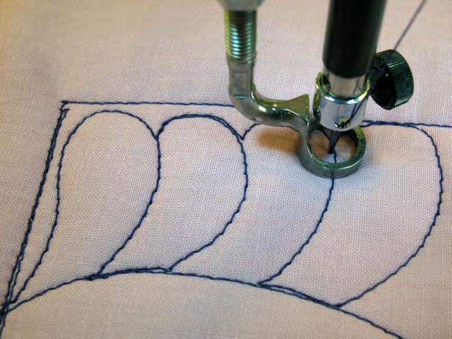 When Does a Quilter Want to Use Cruise? 1. When doing Micro-Quilting 2. For over-stitching (such as feathers) 3.