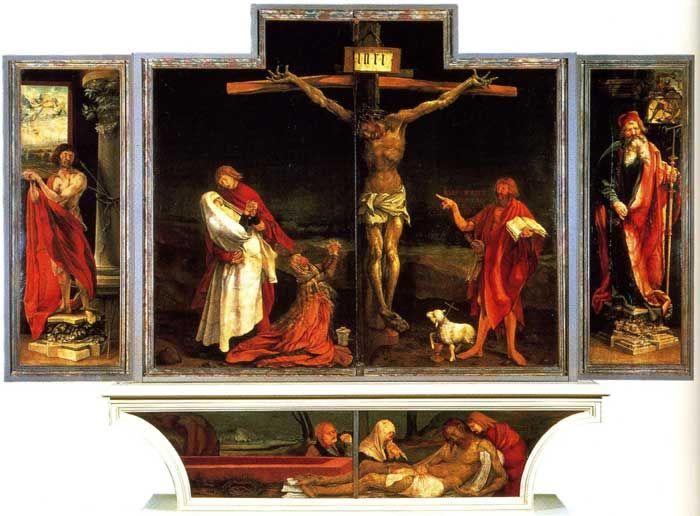 Northern European Renaissance Matthias Grunewald, Isenheim Altarpiece (closed) 1510-15 Oil on panel. https://youtu.