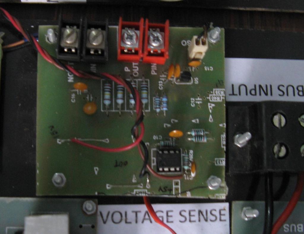 Figure 6.12 Hardware circuit for Voltage Sense 6.4.