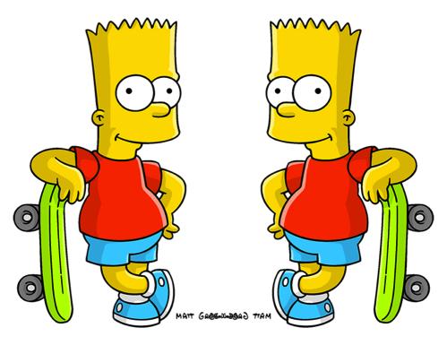 Quiz Question Was the Bart on the right obtained from the Bart on the left by A a