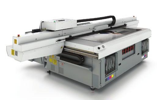 The Océ Arizona 6100 series is available in two different ink channel configurations either six- or sevenchannels.