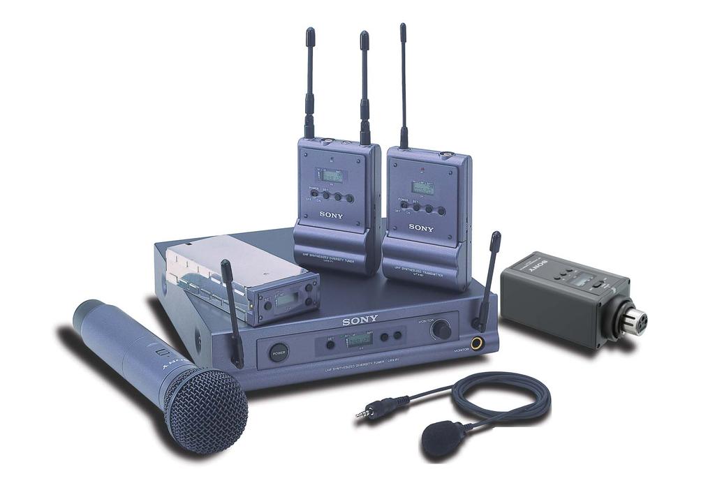 INTRODCTION Interference-free, Affordable Operations - with the Sony WP Series HF Synthesized Wireless Microphone System As the use of wireless microphone systems has increased dramatically for