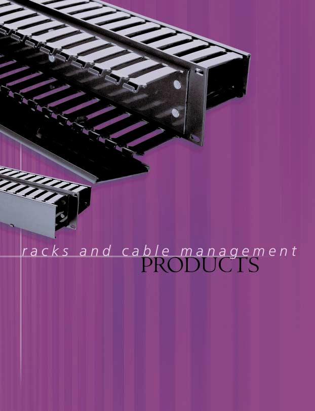 The unique design of HellermannTyton s wire management brackets provides the ultimate solution for avoiding cable chaos on your racks.
