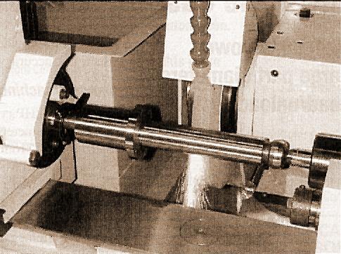 In external cylindrical grinding (also center-type grinding) the workpiece rotates and reciprocates along its axis, although for large and long workparts the grinding wheel reciprocates.