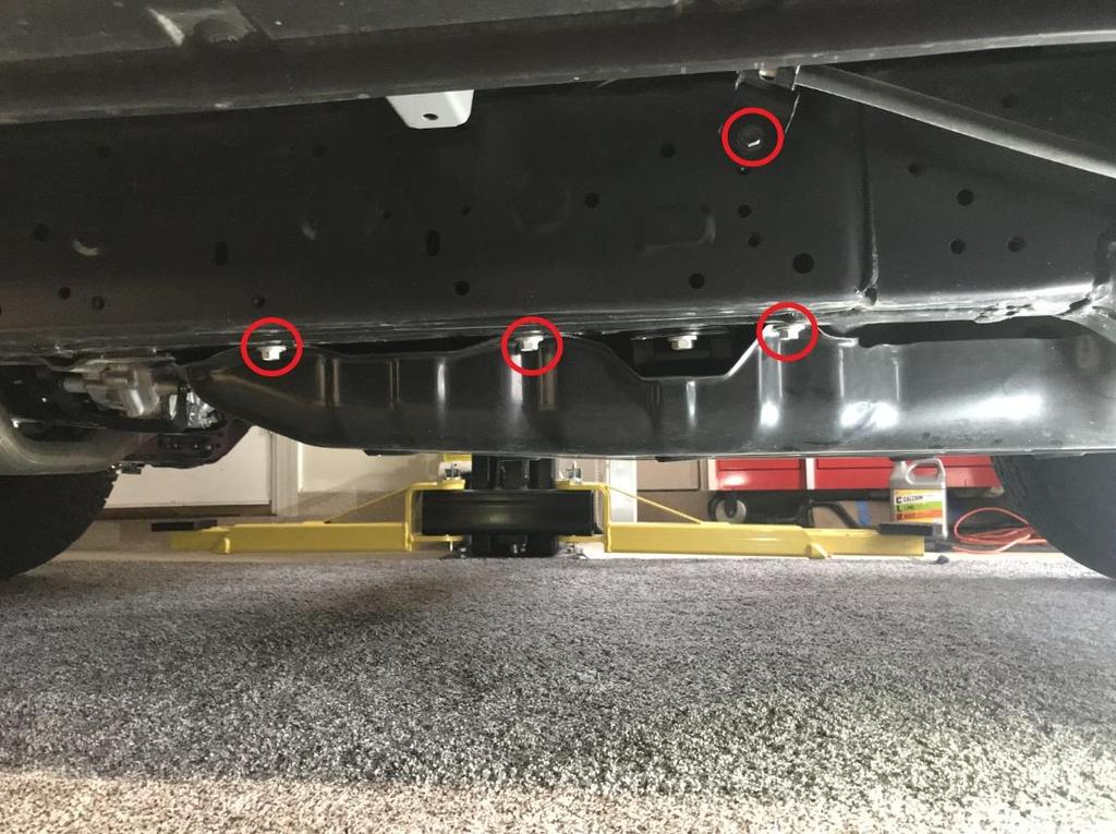INSTALLATION INSTRUCTIONS Drivers Side: (1) Driver s side rock slider (Labeled DFT) (20) of the 8mm x 25mm bolts and washers 12mm socket or wrench 13mm socket or wrench Jack or a buddy to lift slider
