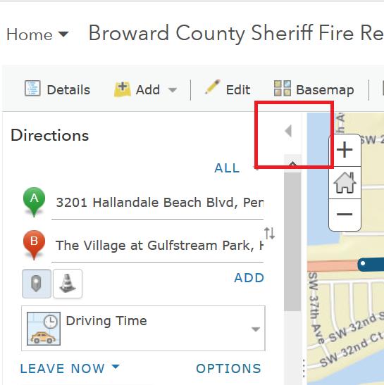 Step 5: Scenario 2 Now Sheriff Scott would like to visit all of the Broward Sheriff's Office District Offices to see the work of his team first-hand and learn what their