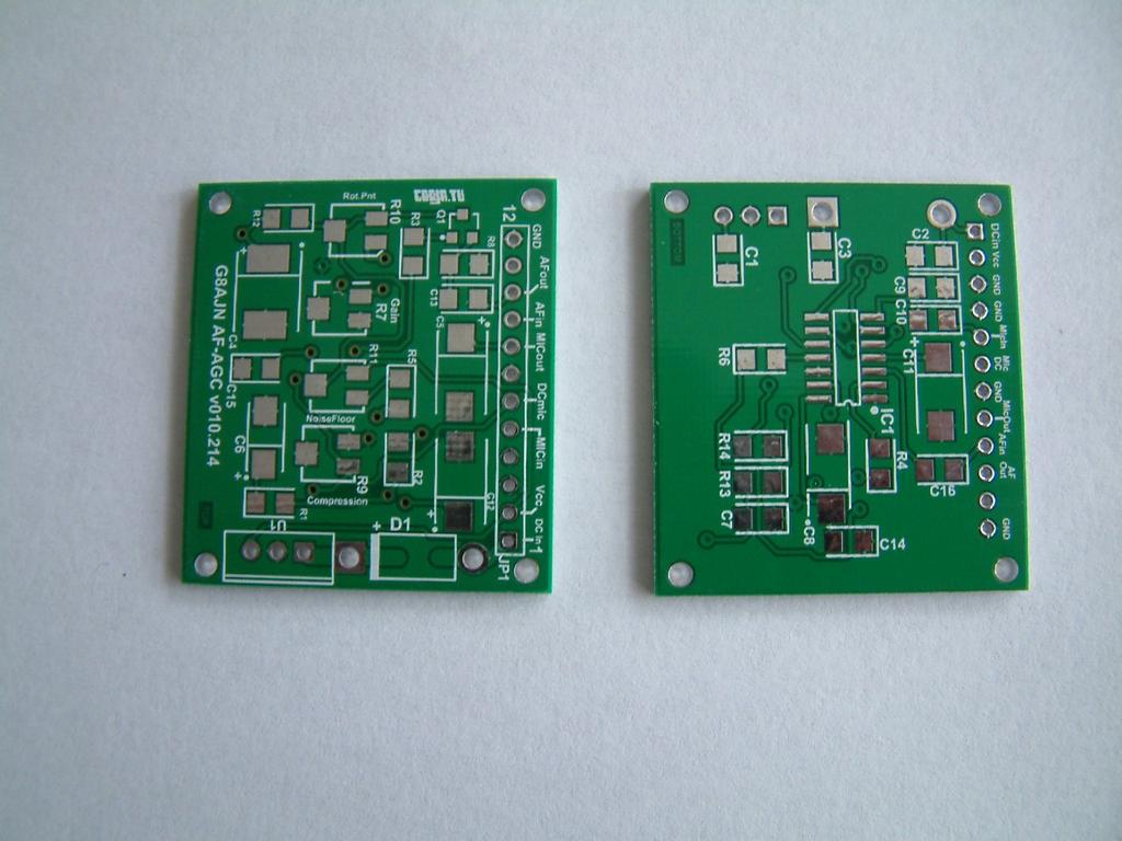 Do not be tempted to save money by getting the cheaper 'open' skeleton types as they fall apart too easily. Figure 7 Top and bottom sides of the pcb CONSTRUCTION NOTES JP1 is a 12 way 2.
