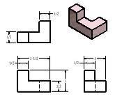 Multiview C. Exploded B. Orthographic D. Assembly 7.