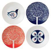 FABLE ACCENTS ACCENT PLATE BLUE TREE 9 FABLE 25767 652383734456 ACCENT PLATE