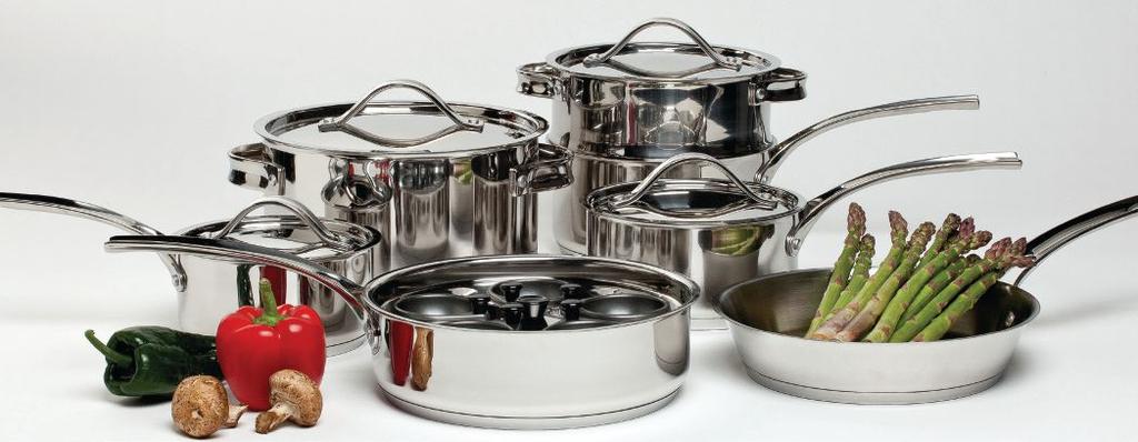 MAZE INDUCTION COOKWARE 11-PIECE COOKWARE SET (STAINLESS LIDS) WITH BONUS GRSSCW23786 652383690929 INCLUDES: 10 FRYING PAN 3.0 QT. SAUTÉ PAN 1.5 QT. SAUCEPAN WITH LID 2.0 QT. SAUCEPAN WITH LID 3.