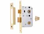 925015-64mm - CE and Fire Tested Tubular Mortice Latch - 64mm 802494-76mm 802495 - For use with latch internal door furniture