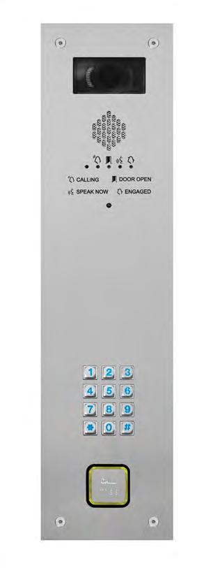 Speech panels with call button Part No. AVKPSP/AVACSP Size: AVKPSP 470 x 120 / AVACSP 389mm x 120mm Material: 316 stainless steel Fixings: Use suitable 6 x No.