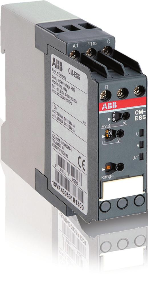 Data sheet Voltage monitoring relays CM-ESS.