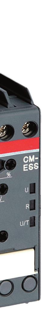 configuration, the voltage monitoring relays CM-ESS.1 can be used for over- d or undervoltage monitoring c in single-phase AC and/or DC systems.