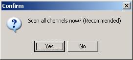 8 CHANNEL CHANGE This feature makes it possible to change the working channel to another one in case there is doubt that the current channel is