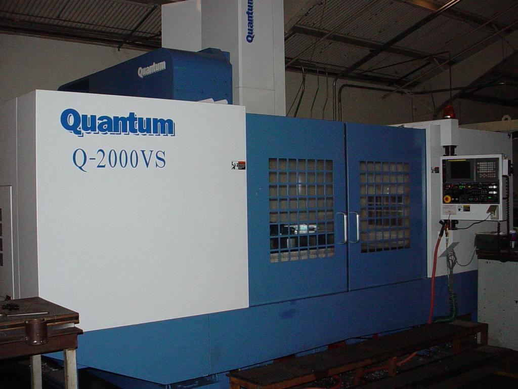 Quantum Q-2000 VS High Speed Machining Center.
