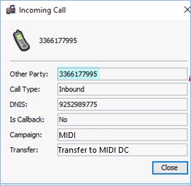 WRAPPING UP A CASE After you are finished with the inbound task, selecting WrapUp Call will disconnect you from the caller.