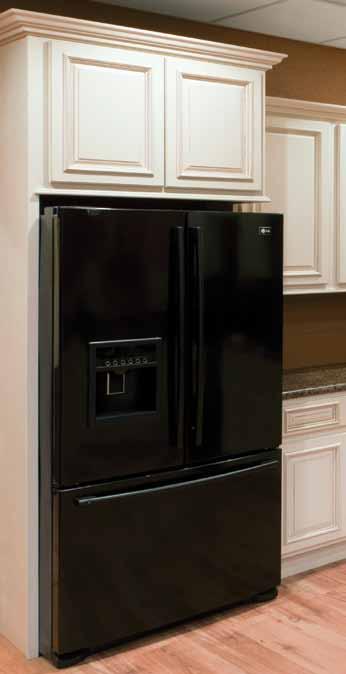 Walls Refrigerator Wall Cabinets WR3315 WR3612 WR3621 WR3324 WR3615 WR3624 WR3618 24 tall cabinets have one adjustable shelf. Remaining heights have no shelves.