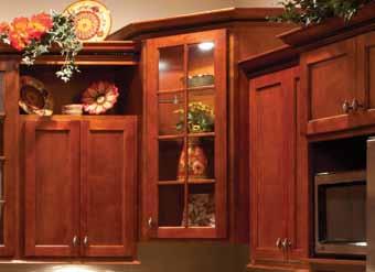 42 tall cabinets have three adjustable shelves.