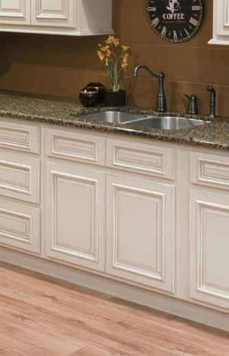 Any base may be used as a sink base by simply not installing the drawer hardware and attaching only the drawer faces to the cabinet as