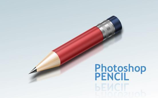 HOW TO CREATE A SUPER SHINY PENCIL ICON Tutorial
