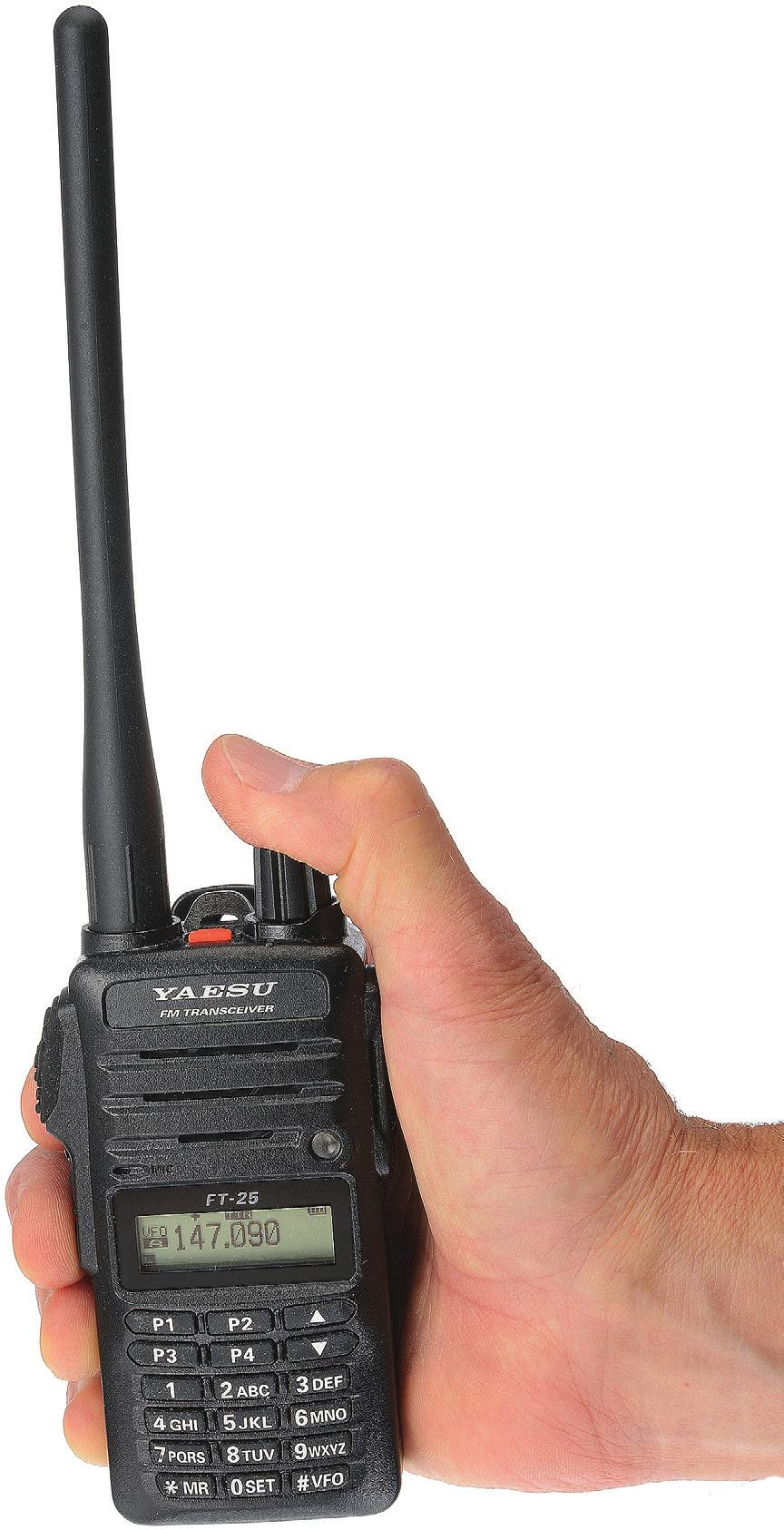 Yaesu FT-25R 2-Meter Handheld Transceiver Reviewed by Dan Wall, W1ZFG ARRL LoTW Administration w1zfg@arrl.org The latest entry into the field of small, inexpensive handhelds is the Yaesu FT-25R.