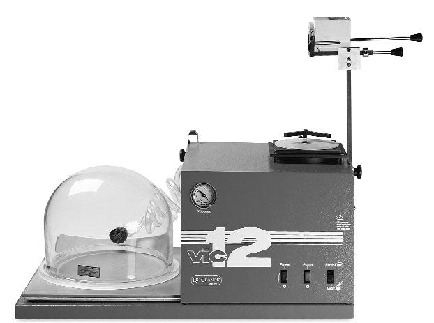 4 1 Features 2 1 Vibrating vacuum table helps eliminate air bubbles from the investment.