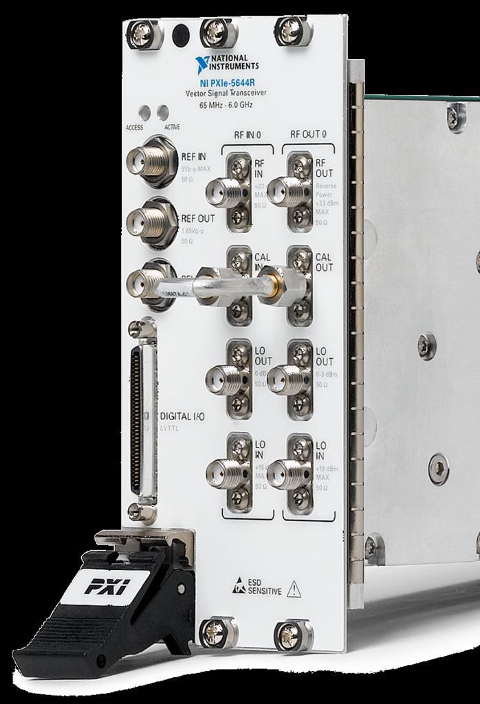 Introducing the NI PXIe-5644R The World s First Vector Signal Transceiver Up to 6.
