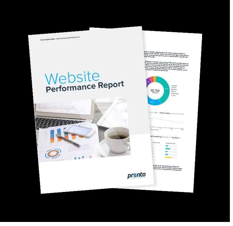 SALES SUPPORT Request a free website report to show your prospect or client how their website and SEO stack up against the competition.