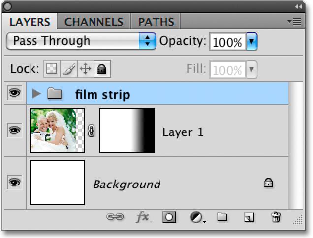 You can close out of the film strip document at this point since we no longer need it.