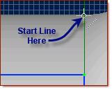 Click and draw a line 0.