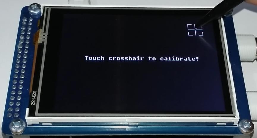 7.1. Screen Calibration When a more precise touch is needed, you may do touch panel calibration.