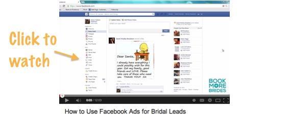 Bonus Our Secret Facebook Strategy One of the big questions we get from wedding professionals is: What do I do with the bridal show lead list?
