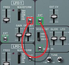 You cannot connect an input jack to another input jack, nor an output jack to another output jack.