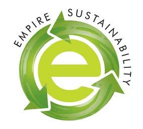 Sharing our Technology 2012: Created a Green Team, Empire adopted a formal sustainability policy and applied for Green Tier Certification 2012: Created a company wide recycle program June 5, 2013 we