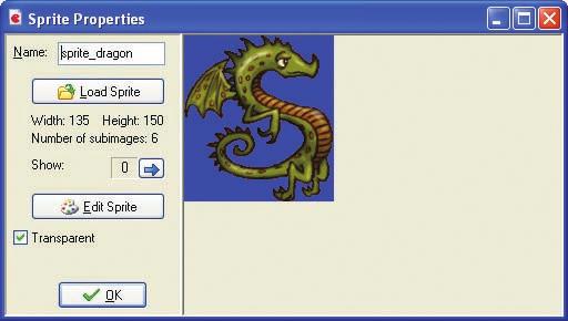 12 CHAPTER 2 YOUR FIRST GAME: DEVILISHLY EASY 2. Click the Name field, where it currently says sprite0.
