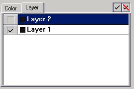 Cut an Object by Layer If the multiple layers exists with objects on CorelDRAW, you can cut out the specified layer. The following example shows how to cut out ABC on layer 1.