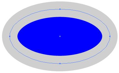 Fill and Outline of an Object In the figure below, the fill of the ellipse is set and outline