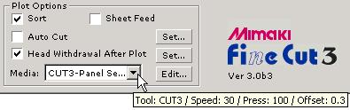 Head Withdrawal After Plot (see page 17) After data output, the head moves to check the data easily. Click Set button to set the head withdrawal position and the details on Origin Update.
