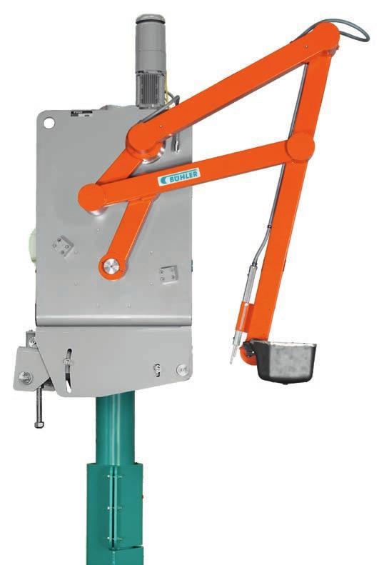 BuhlLadle. Ladling units. The fully integrated ladling unit in three sizes The rugged construction based on a simple design contributes to high uptimes of the casting cell.